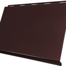 Grand Line Сайдинг Вертикаль classic Drap 0,45 мм Ral 8017