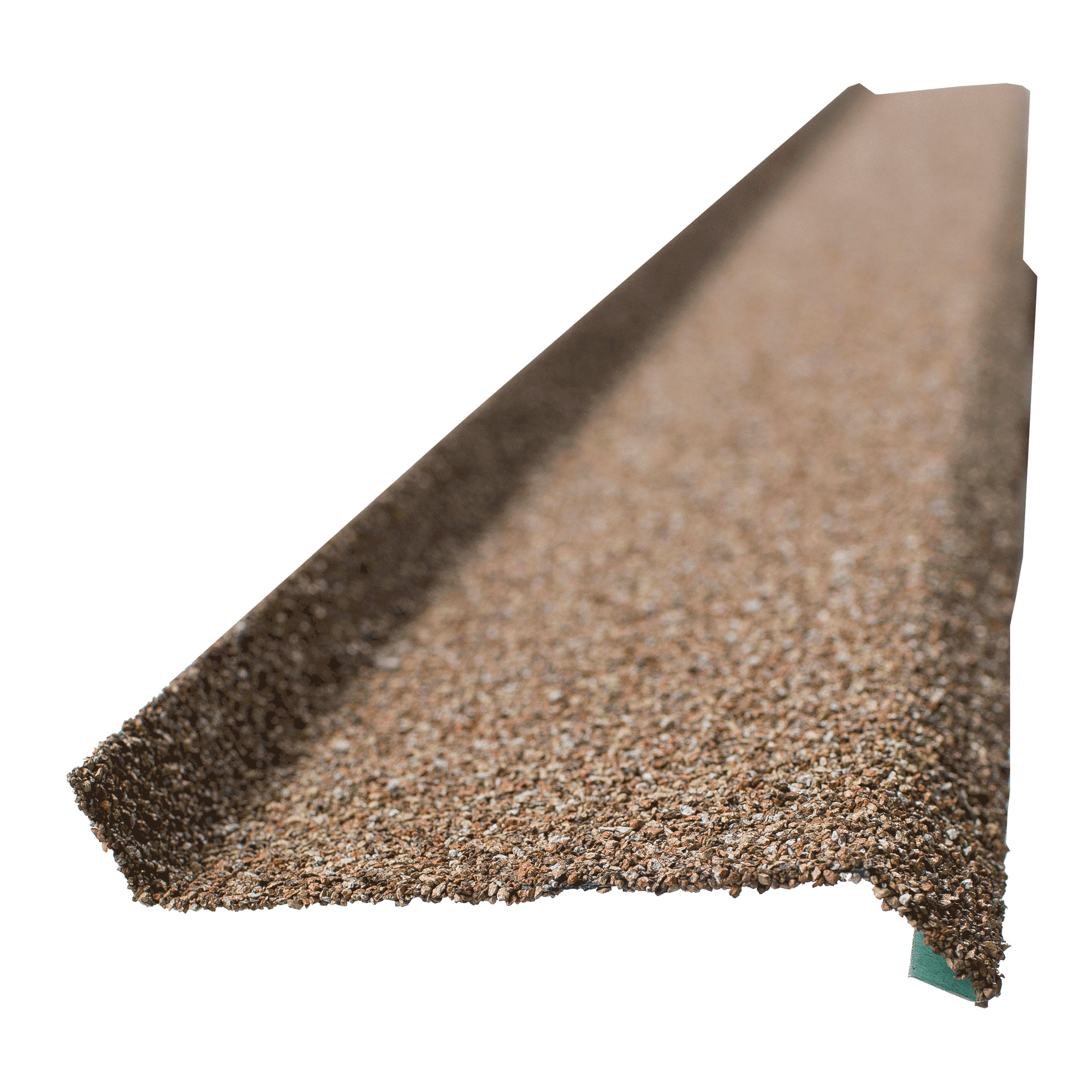 Технониколь Планка цокольная металлическая гранулят Коричнево-бежевый