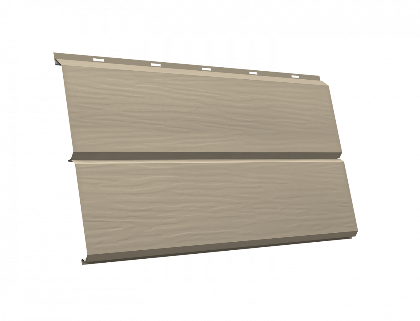 Grand Line Сайдинг ЭкоБрус Pe 0,45 мм Ral 1015