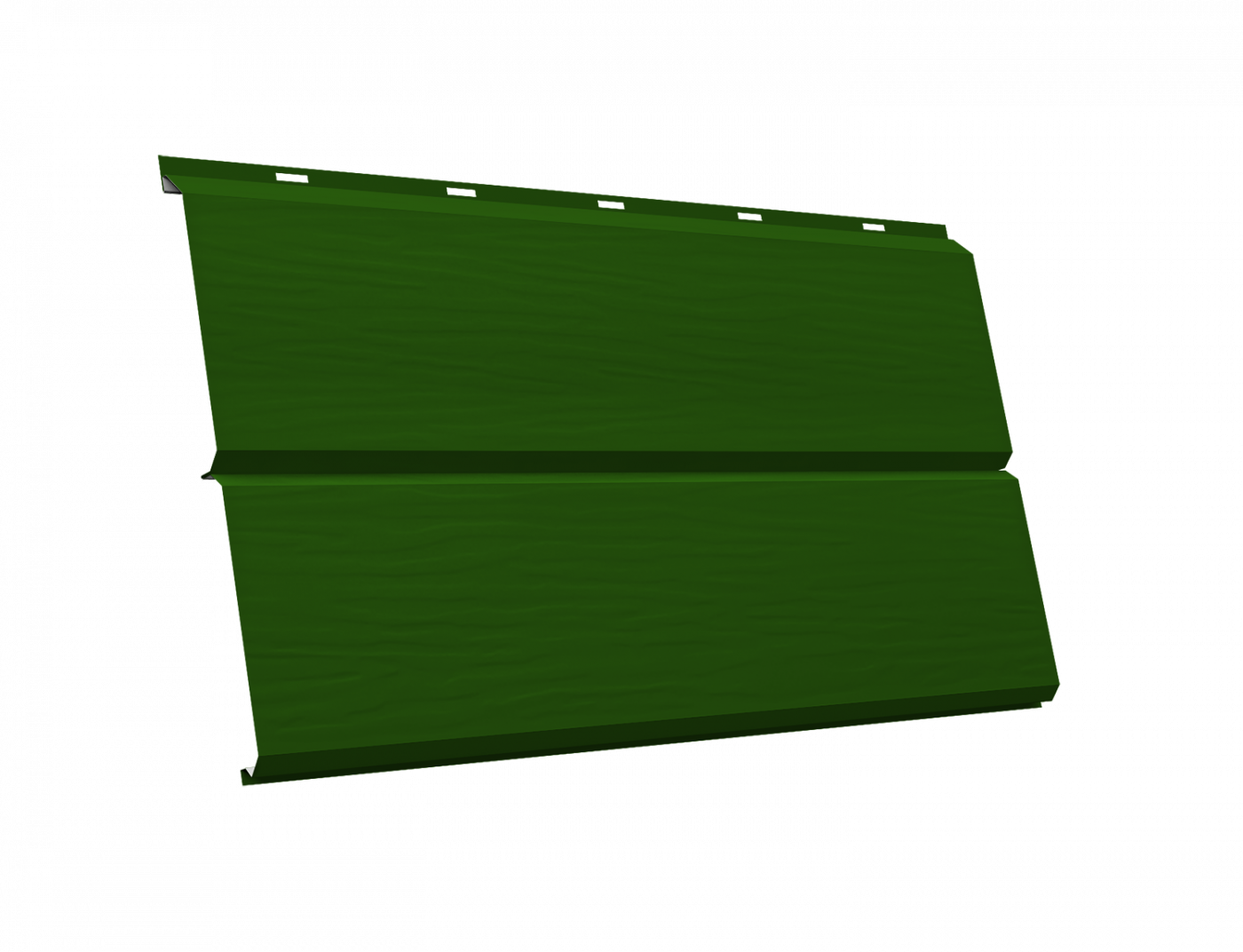 Grand Line Сайдинг ЭкоБрус Pe 0,45 мм Ral 6002