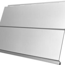 Grand Line Сайдинг Вертикаль line Satin 0,5 мм Ral 9003