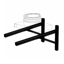 Schiedel Опорная консоль PM25/50 475 мм Черный