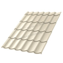 МеталлПрофиль Металлочерепица Ламонтерра Norman 0,5 мм Ral 1015