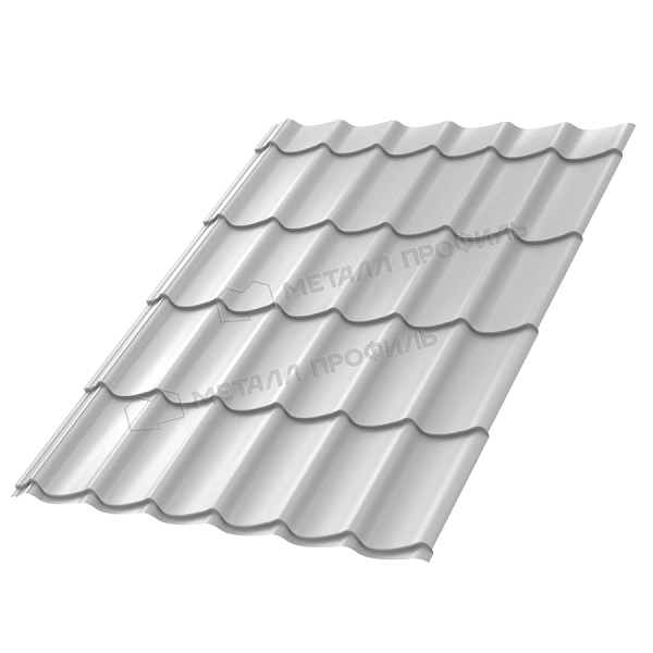МеталлПрофиль Металлочерепица Ламонтерра Norman 0,5 мм Ral 9006
