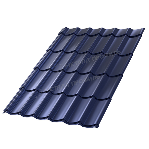 МеталлПрофиль Металлочерепица Ламонтерра PURMAN 0,5 мм Ral 5005