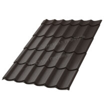 МеталлПрофиль Металлочерепица Ламонтерра-X VALORI 0,5 мм Dark brown