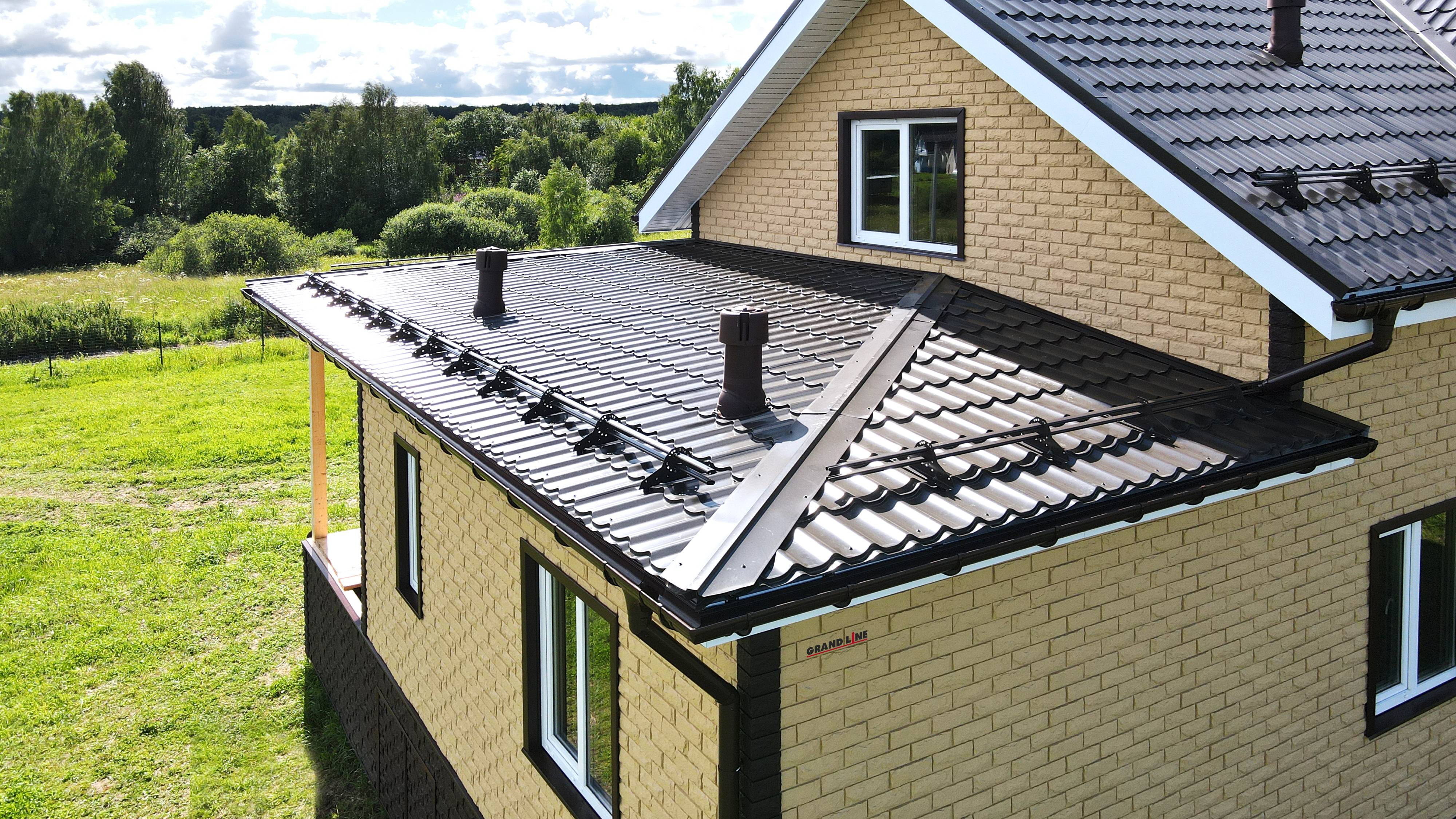 Grand Line Металлочерепица Классик Satin 0,5 мм RR 32 — изображение 9