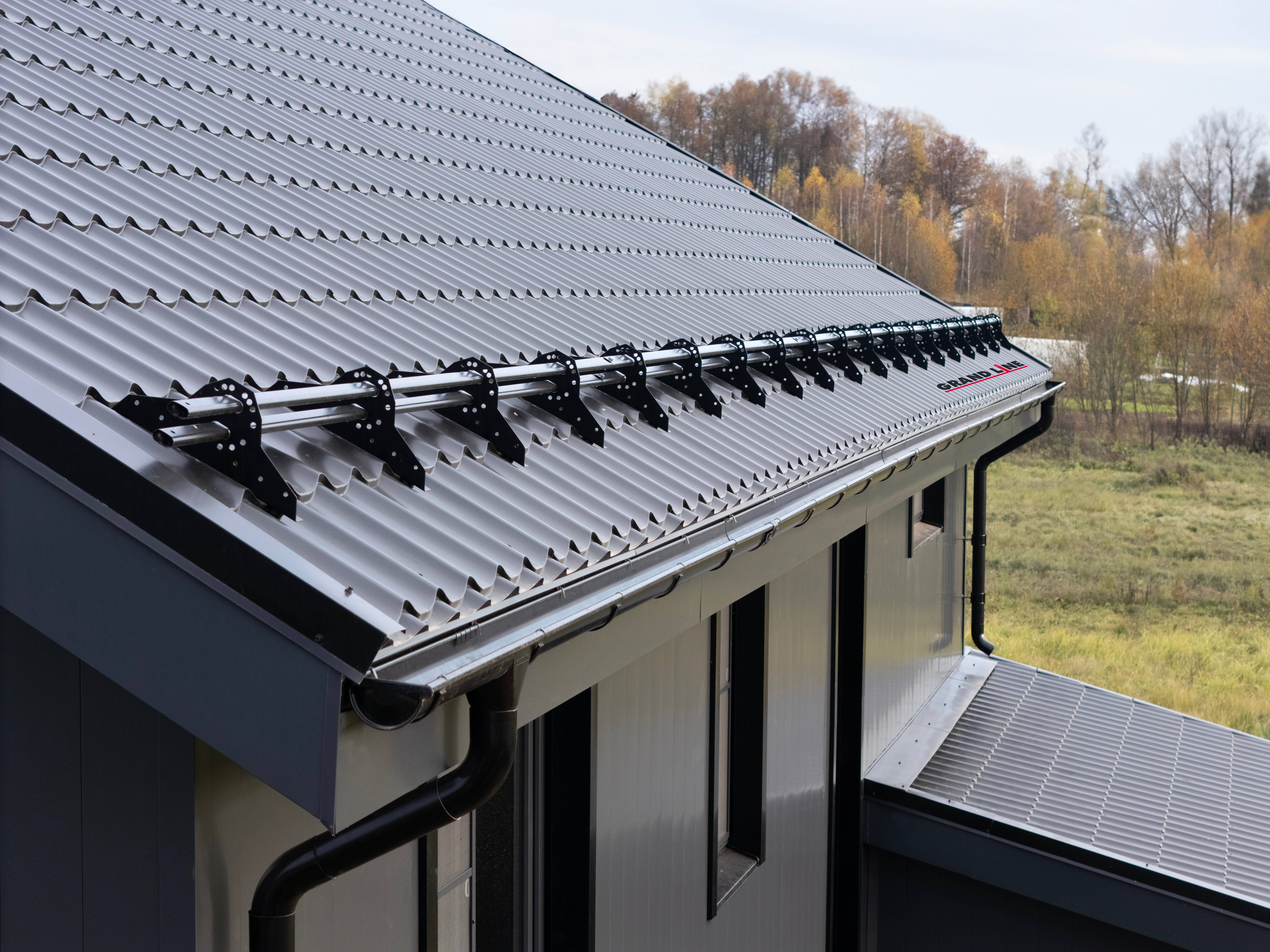 Grand Line Металлочерепица Классик Satin 0,5 мм Ral 5005 — изображение 5