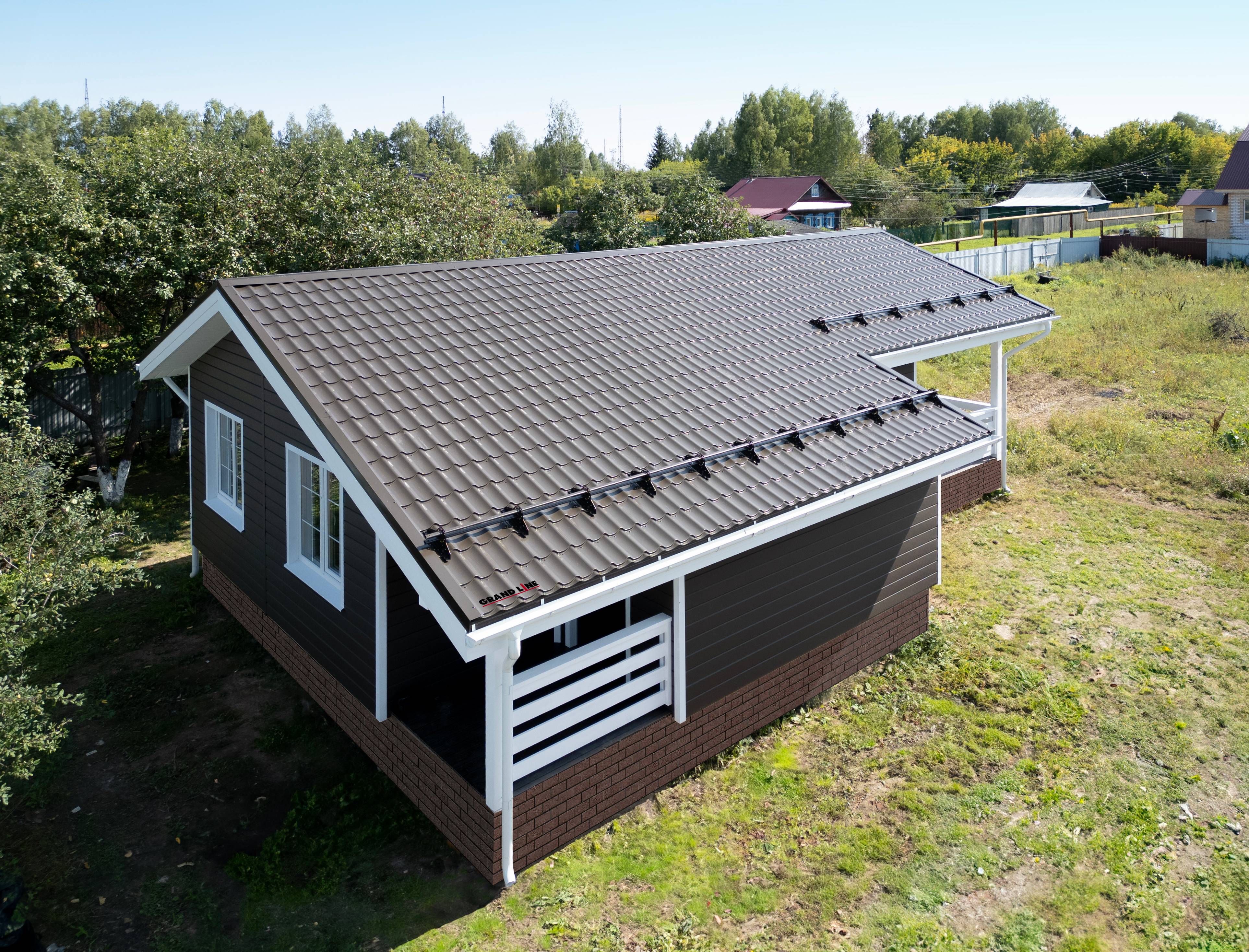 Grand Line Металлочерепица Классик Satin 0,5 мм RR 32 — изображение 8