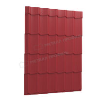 МеталлПрофиль Профиль декоративный Монтерра ПЭ 0,45 мм Ral 3011