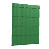 МеталлПрофиль Профиль декоративный Монтерра ПЭ 0,45 мм Ral 6002