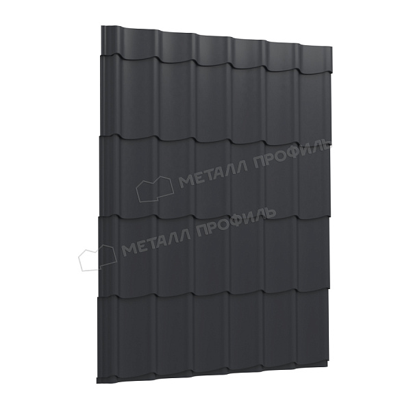 МеталлПрофиль Профиль декоративный Монтерра ПЭ 0,45 мм Ral 7024