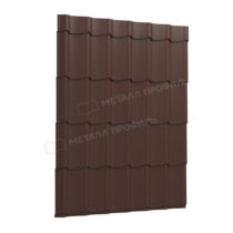 МеталлПрофиль Профиль декоративный Монтерра ПЭ 0,4 мм Ral 8017