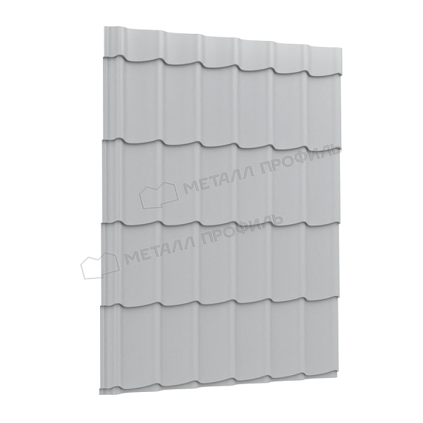 МеталлПрофиль Профиль декоративный Монтерра ПЭ 0,45 мм Ral 9006