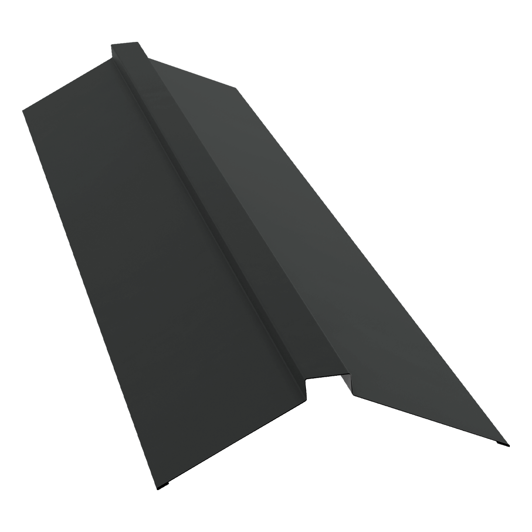 Grand Line Конек плоский 150х40х150 мм Pe 0,45 мм Ral 7016 Grand Line Конек плоский 150х40х150 мм Pe 0,45 мм Ral 7016