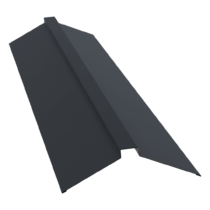 Grand Line Конек плоский 150х40х150 мм Velur Х 0,5 мм Ral 7024