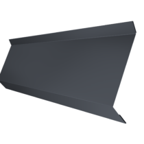 Grand Line Планка примыкание в штробу 60 мм Satin 0,5мм Ral 7024