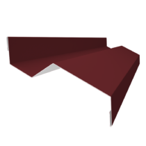 Grand Line Планка примыкания внакладку 25х17х35х17 мм Pe 0,45 мм Ral 3005