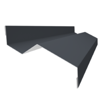 Grand Line Планка примыкания внакладку 25х17х35х17 мм Pe 0,45 мм Ral 7024