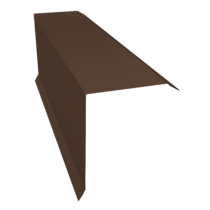 Grand Line Планка торцевая широкая 150х100 L=2м Satin 0,5 мм Ral 8017