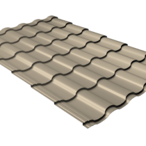 Grand Line Профиль волновой Кредо Pe 0,45 мм Ral 1015