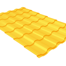 Grand Line Профиль волновой Кредо Pe 0,45 мм Ral 1018