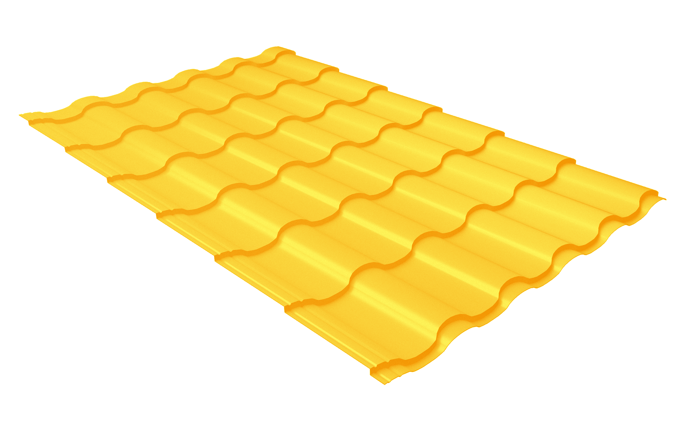 Grand Line Профиль волновой Кредо Pe 0,45 мм Ral 1018