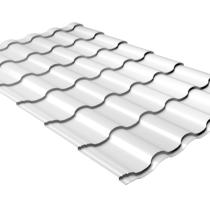 Grand Line Профиль волновой Кредо Pe 0,45 мм Ral 9003