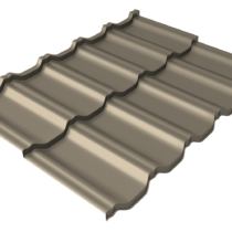 Grand Line Профиль волновой Квинта Уно Pe 0,45 мм Ral 1015 Grand Line Профиль волновой Квинта Уно Pe 0,45 мм Ral 1015