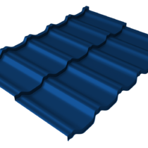 Grand Line Профиль волновой Квинта Уно Pe 0,45 мм Ral 5005 Grand Line Профиль волновой Квинта Уно Pe 0,45 мм Ral 5005