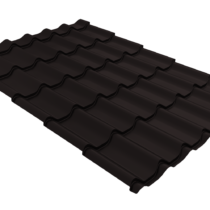 Grand Line Профиль волновой Модерн Drap 0,45 мм Ral 9005