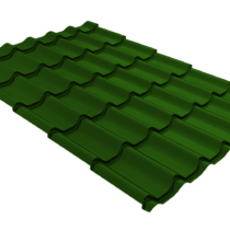 Grand Line Профиль волновой Модерн Pe 0,45 мм Ral 6002