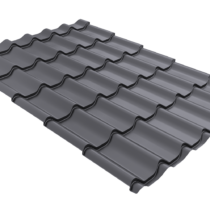 Grand Line Профиль волновой Модерн Pe 0,45 мм Ral 7004