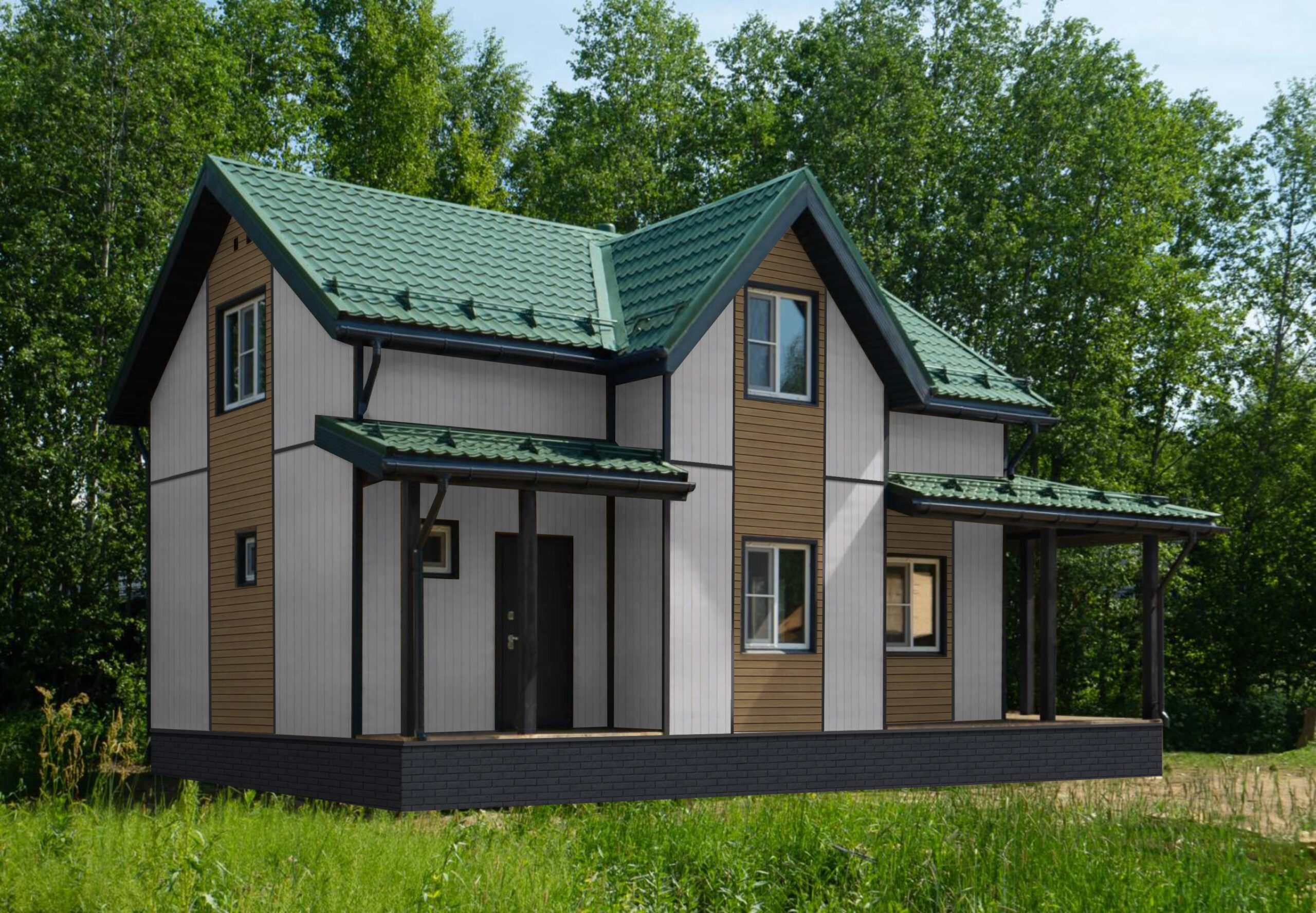 Grand Line Архитектурный сайдинг Планкен Белый — изображение 3