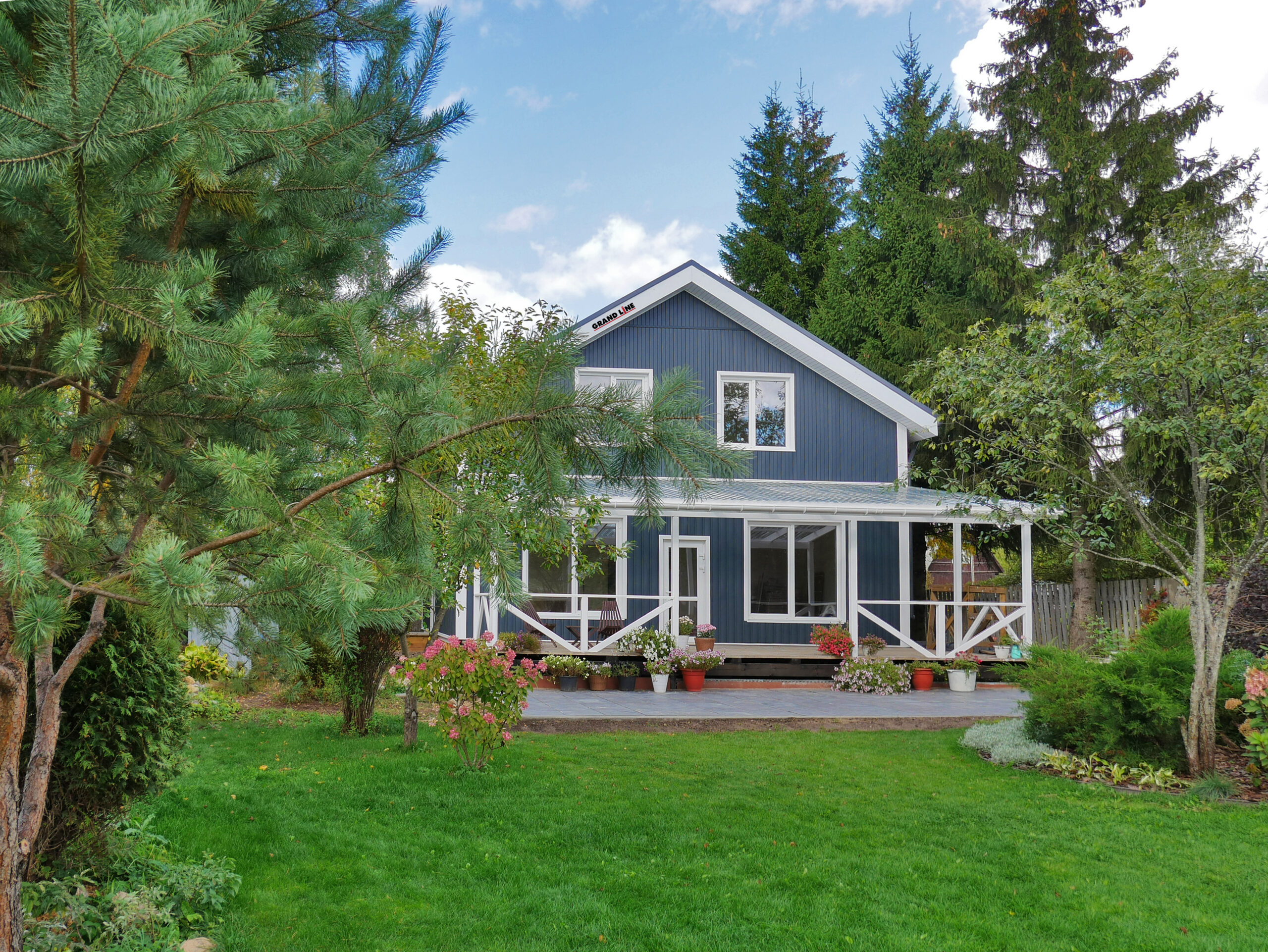 Grand Line Архитектурный сайдинг Планкен Графит — изображение 4