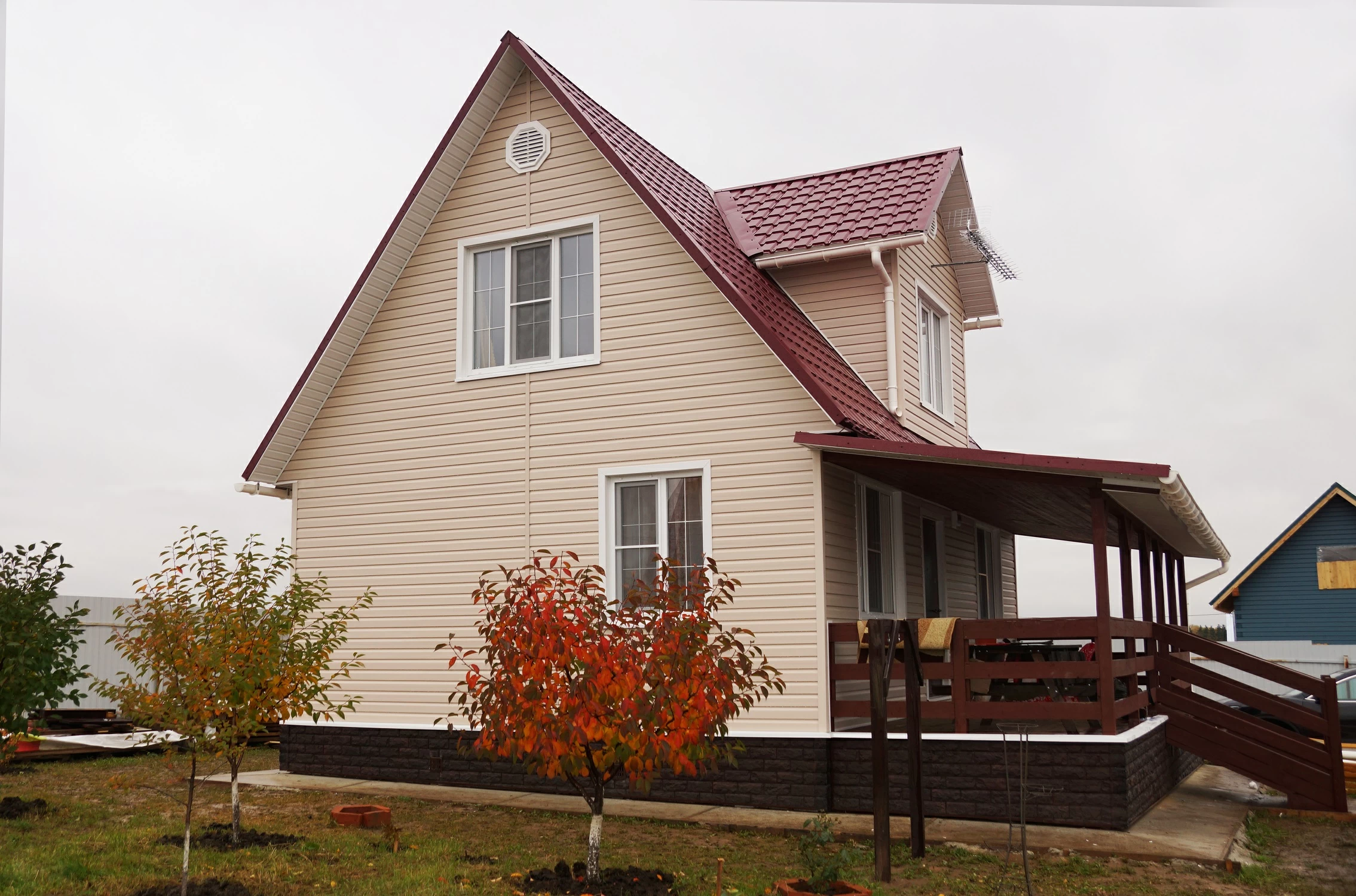 Grand Line Сайдинг D4 Корабельный брус слим Classic Standart 3,66м Бежевый — изображение 3