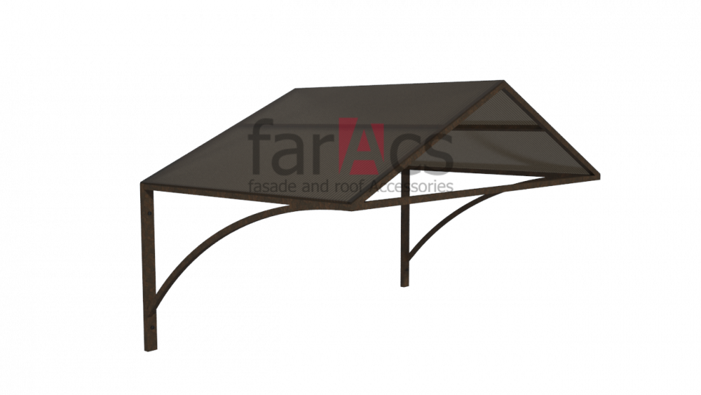 FarAcs Козырек мет. №4 1500х1000 мм