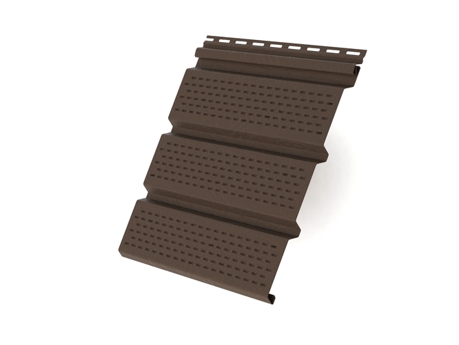 Grand Line Софит T4 полная перфорация Коричневый