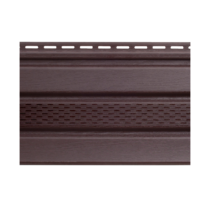 Альта-Профиль Софит с центральной перфорацией 3х0,24 м Коричневый