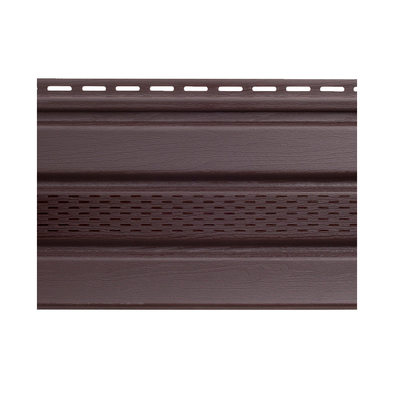 Альта-Профиль Софит с центральной перфорацией 3х0,24 м Коричневый