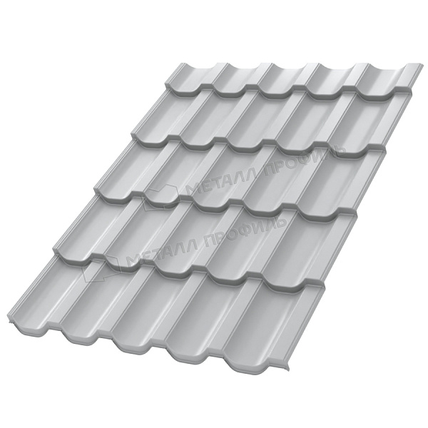 МеталлПрофиль Металлочерепица Трамонтана-M Norman 0,5 мм Ral 9006