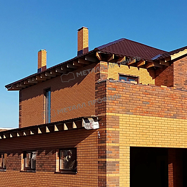 МеталлПрофиль Металлочерепица Трамонтана-M Cloudy Anticato 0,5 мм — изображение 4