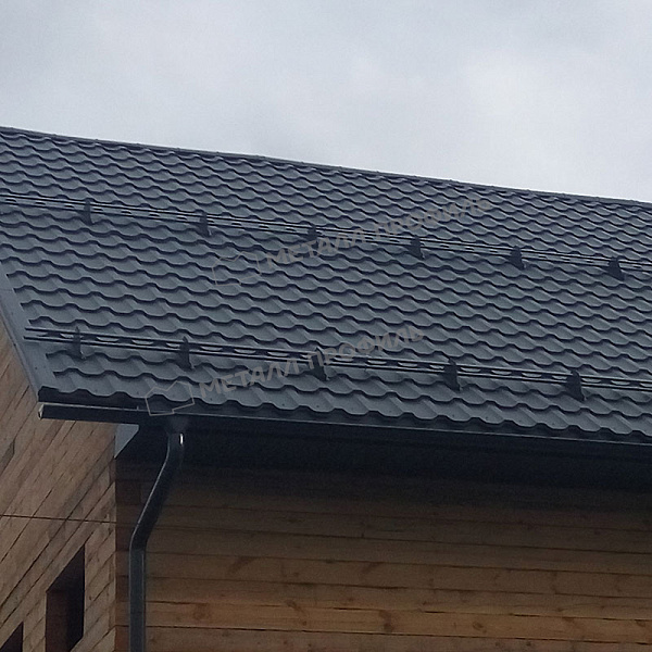 МеталлПрофиль Металлочерепица Трамонтана-M Cloudy Anticato 0,5 мм — изображение 6