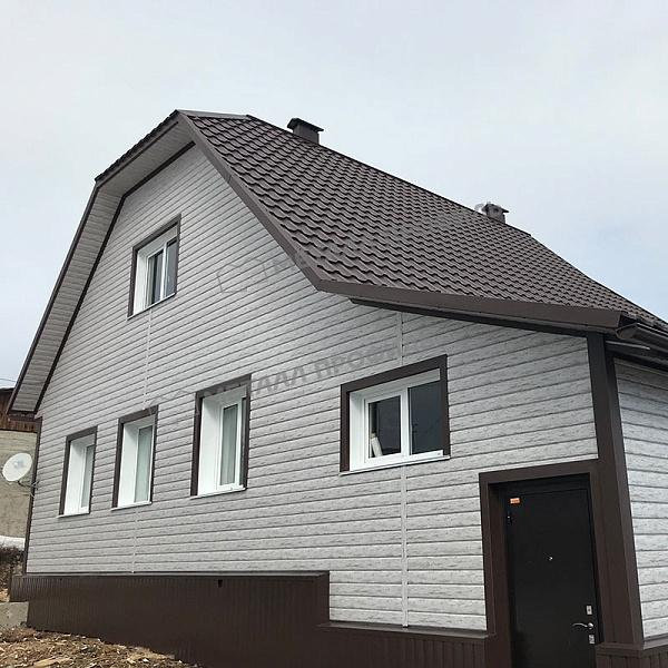 МеталлПрофиль Металлочерепица Трамонтана-M Cloudy Anticato 0,5 мм — изображение 8