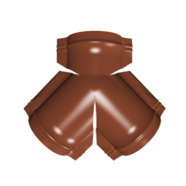 Grand Line Тройник Y-образный PurLite Matt Ral 8004 Grand Line Тройник Y-образный Drap Ral 8004