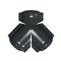 Grand Line Тройник Y-образный PurLite Matt Ral 7016 Grand Line Тройник Y-образный Drap Ral 7016