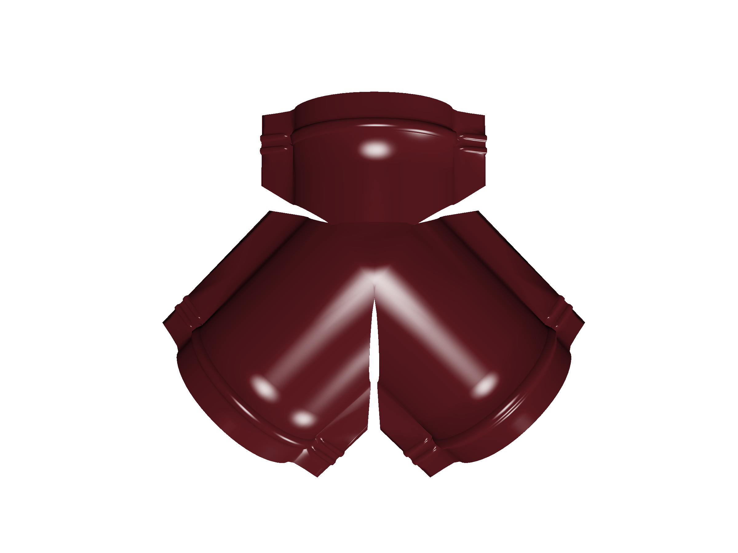 Grand Line Тройник Y-образный Satin Matt Ral 3005 Grand Line Тройник Y-образный Satin Matt Ral 3005