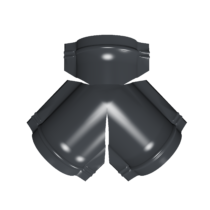 Grand Line Тройник Y-образный PurPro Matt Ral 7024 Grand Line Тройник Y-образный Drap Ral 7024