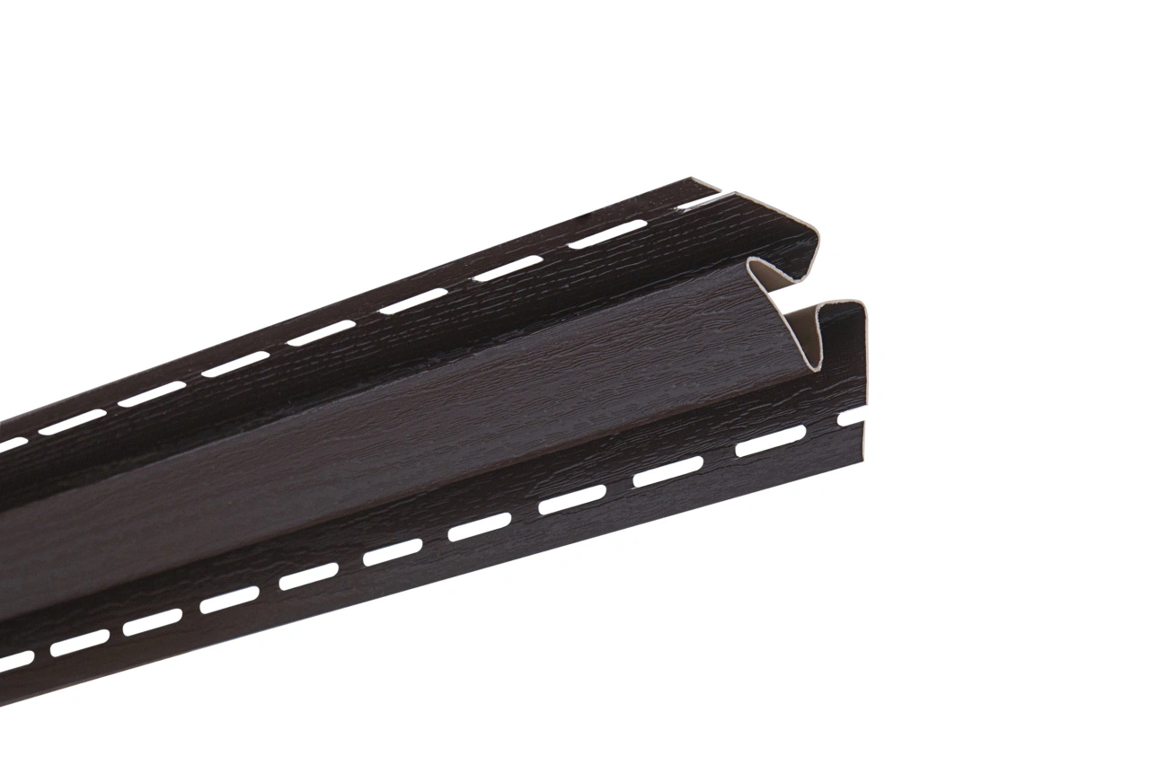 Альта-Профиль Планка внутренний угол Альта-Сайдинг Коричневая