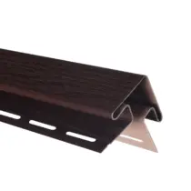 Альта-Профиль Планка наружный угол малый Альта-Сайдинг Коричневый